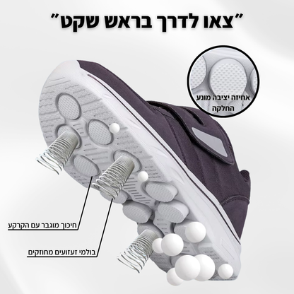 נעלי סוכרתיים אורתופדיות – להקלה בכאבים ושיפור זרימת הדם