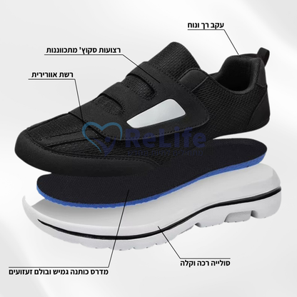 נעלי סוכרתיים אורתופדיות – להקלה בכאבים ושיפור זרימת הדם